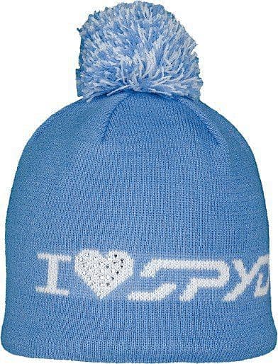 Spyder KydS Girls Love Hat Baby Blue