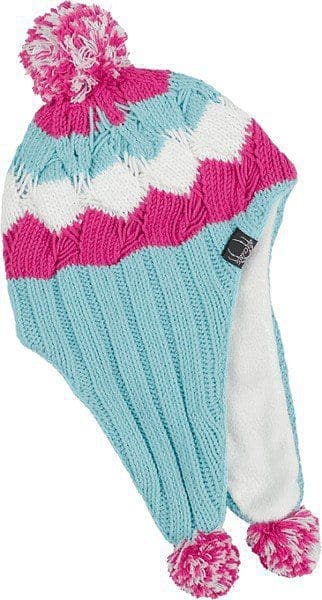 Spyder KydS Bitsy Icicle Hat Blue White Pink