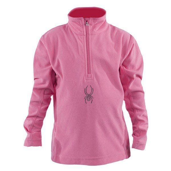 Spyder Girls Bitsy Chloe Velour Fleece T-Necks Sorbet