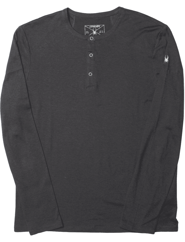 Spyder Mens Solo Henley Shirt