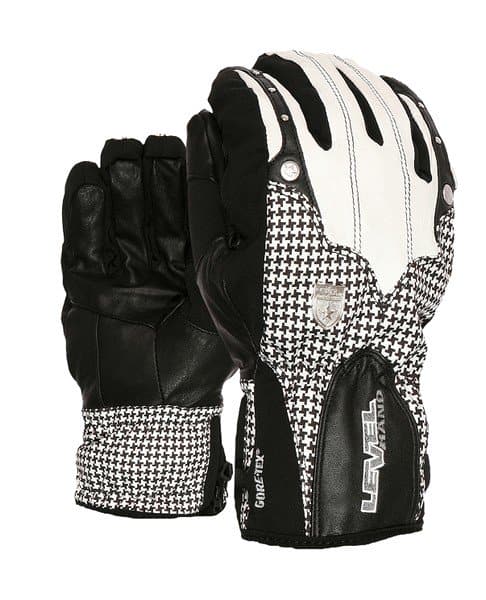 Level Mens Utah Gore 2In1 Glove Black White