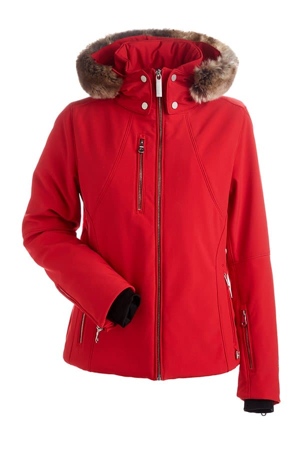 Nils Womens Kassandra Faux Fur Jacket