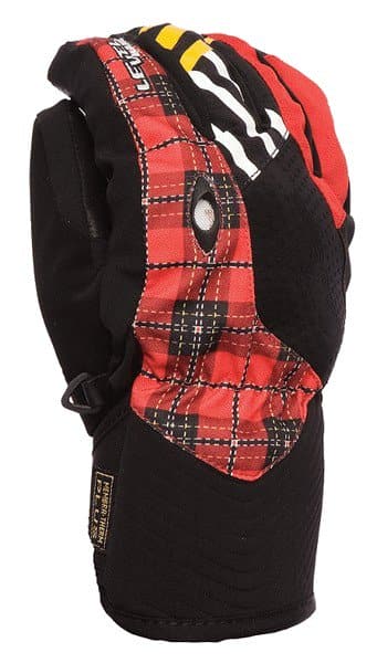 Level Mens Pipeline Glove Black / Yellow