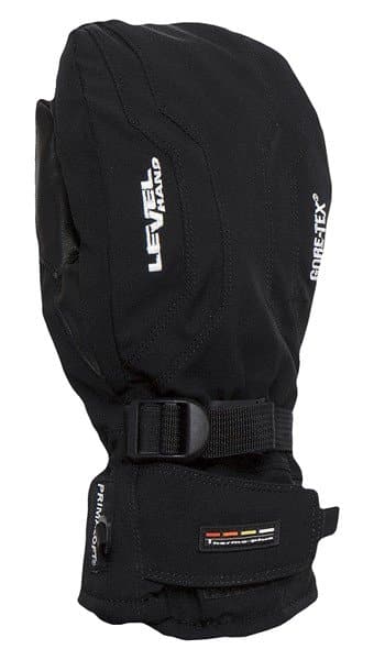 Level Mens Radiator Xcr Mitt Black