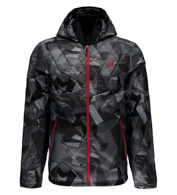 Spyder Mens Ouzo Synthetic Down Hoody Insulator Jacket