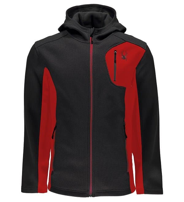 Spyder Mens Bandit Full Zip Hoody Light Weight Stryke Jacket