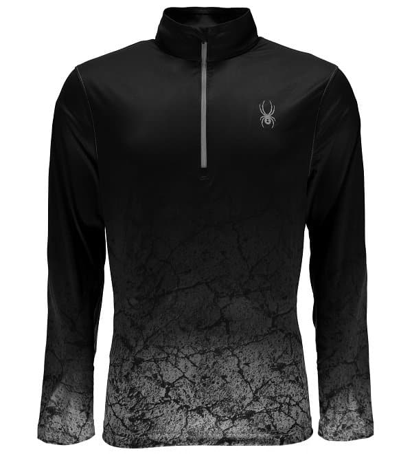 Spyder Mens Limitless 1 4 Zip Dry Web T-Neck