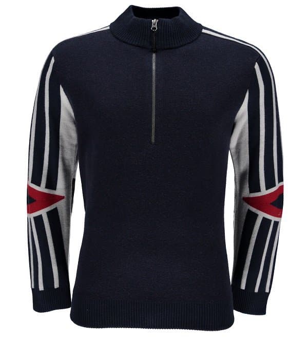 Spyder Mens Rad Pad Half Zip Sweater