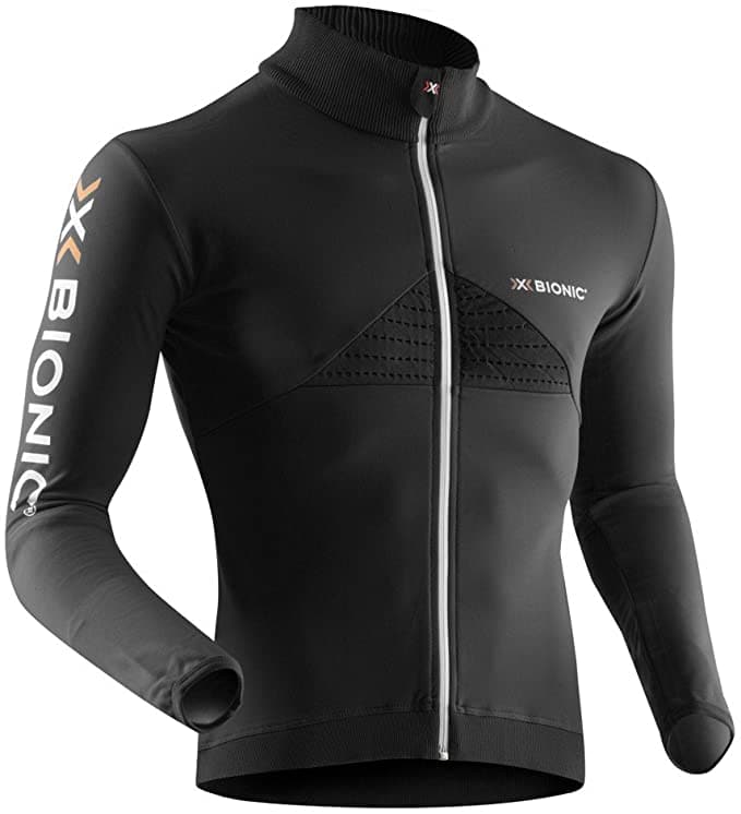 X-Bionic Mens Bike Beaver Jacket Full Zip Black