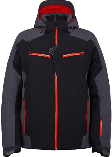 Spyder Monterosa Gtx Jacket Black / Volcano
