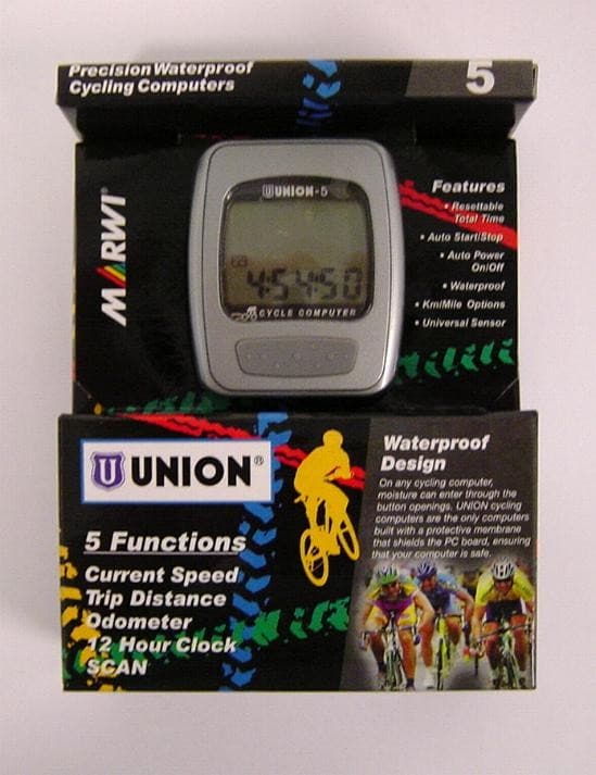 Union Union 5 Function Cycle Computer