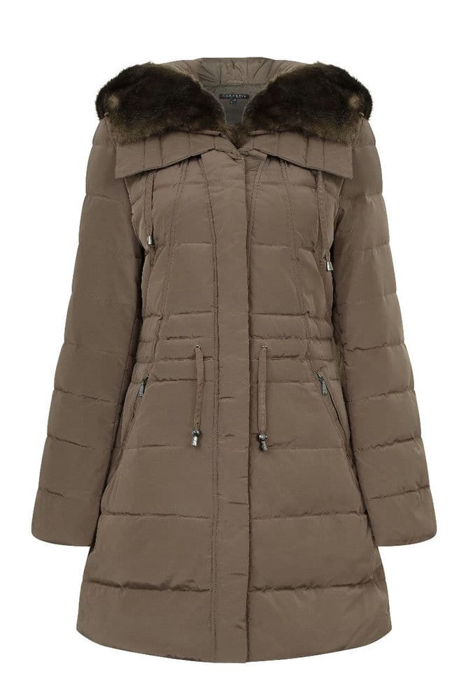 Dawn Womens Faux Fur Jacket