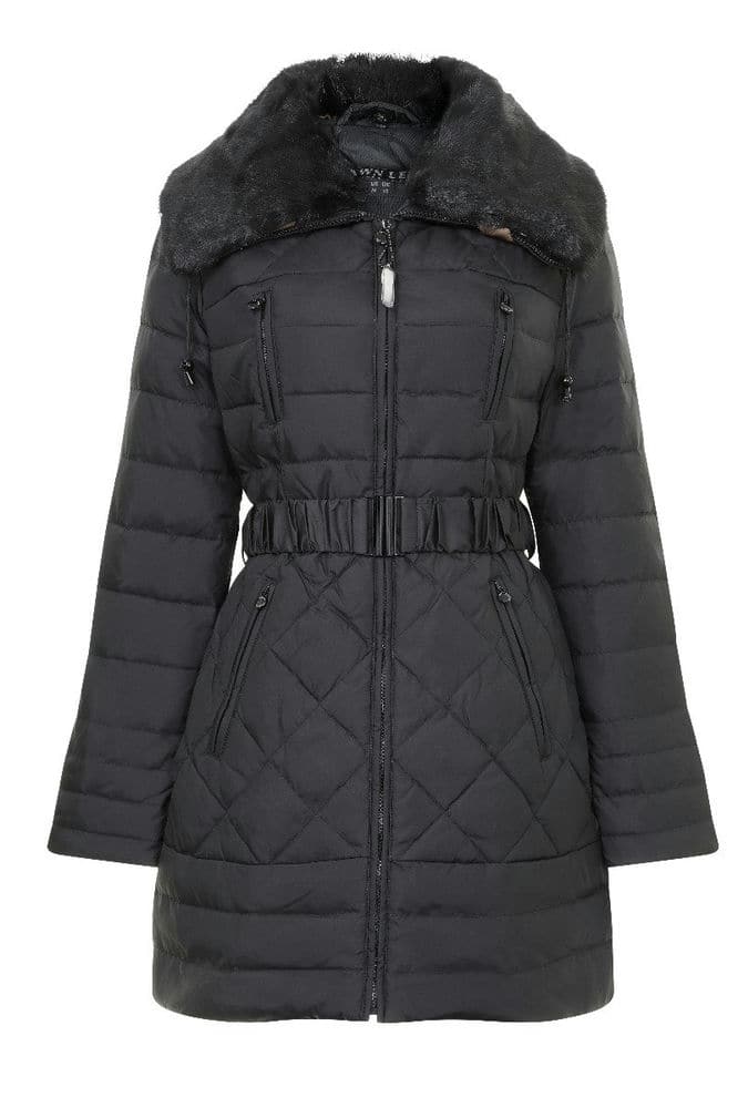 Dawn Womens Faux Fur Jacket