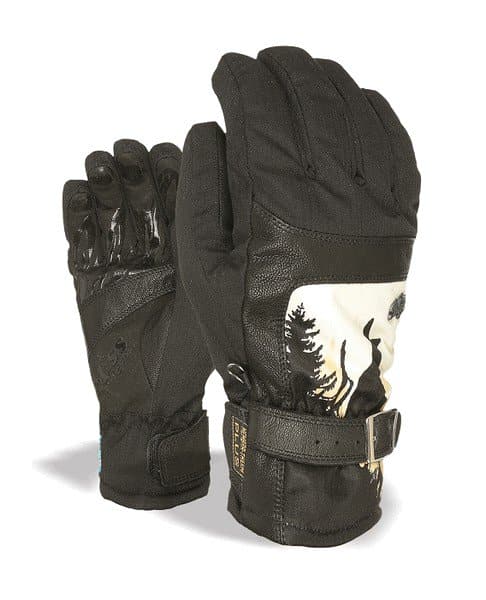 Level Womens Bliss Teen Glove Black / White