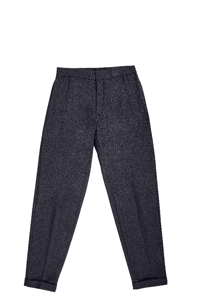 Alchemy Equipment Mens Relaxed Wool Blend Turn Up