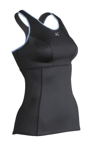 CW-X Ventilator Sport Support Top Black / Periwinkle