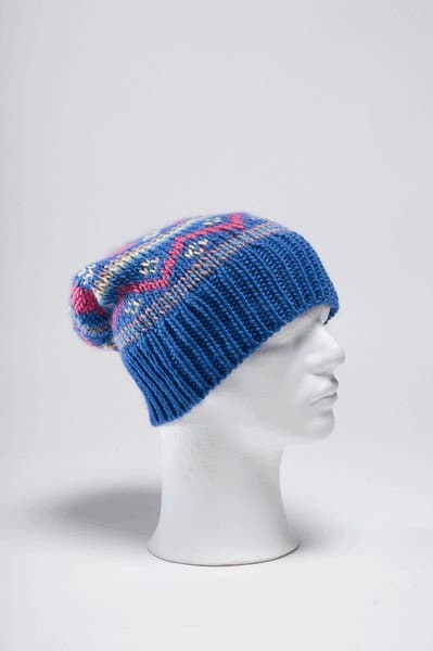 Kask Retro Cute Blue Blue