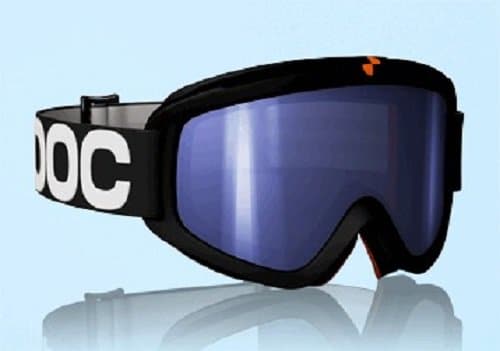 POC Snow Iris X All Black Goggle