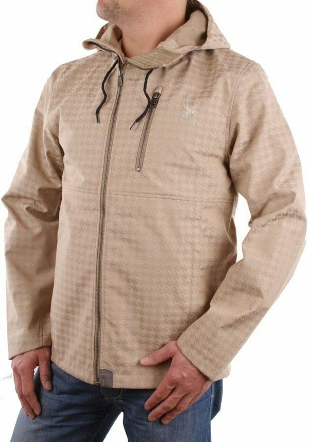 Spyder Mens Shiller Soft Shell Jacket; Col: Image Gray; Size: M