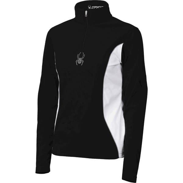 Spyder Womens Shimmer Bug 1/2 Zip T-Neck