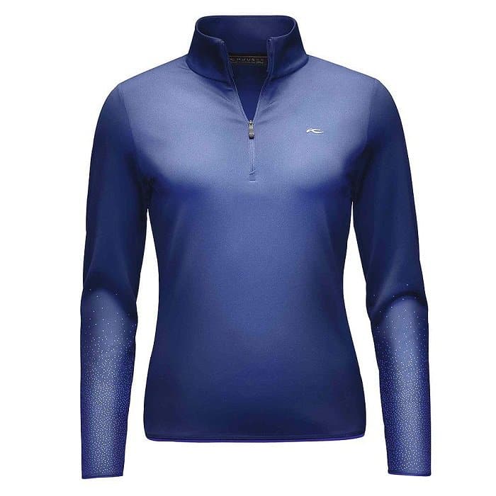 Kjus Womens Feel Printed Half Zip Top